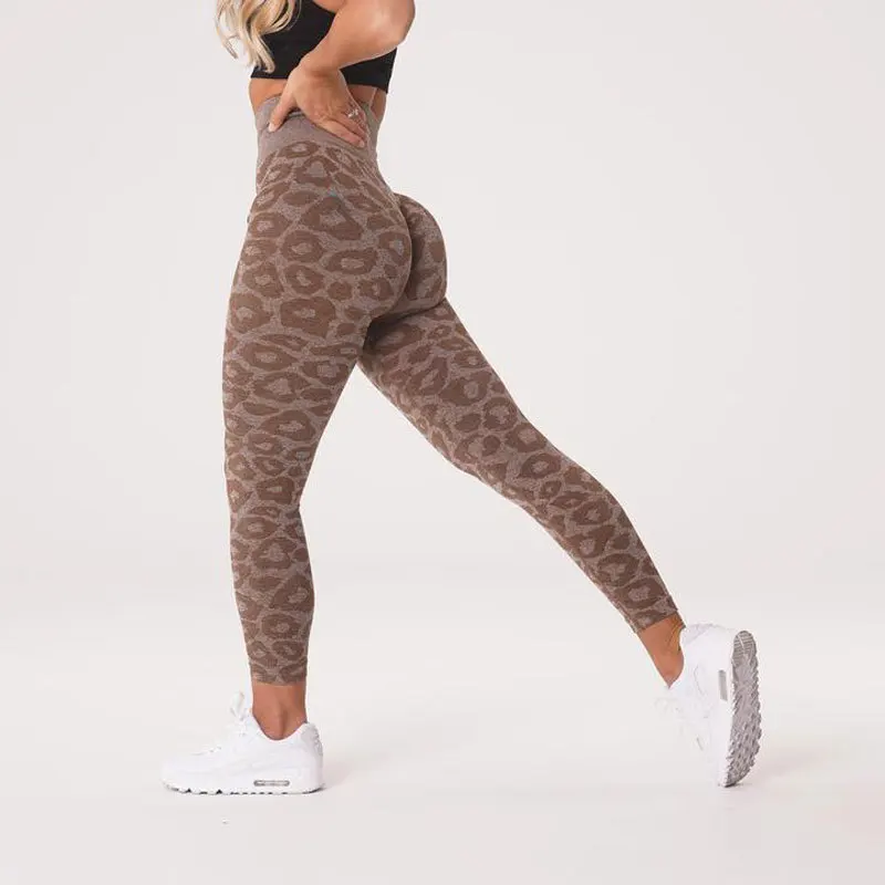 Leopard-Print-Snowflake-Color-Nine-Point-Pants-Yoga-Leggings-Women-Pants-Gym-Sports-Waist-Seamless-Animal-1