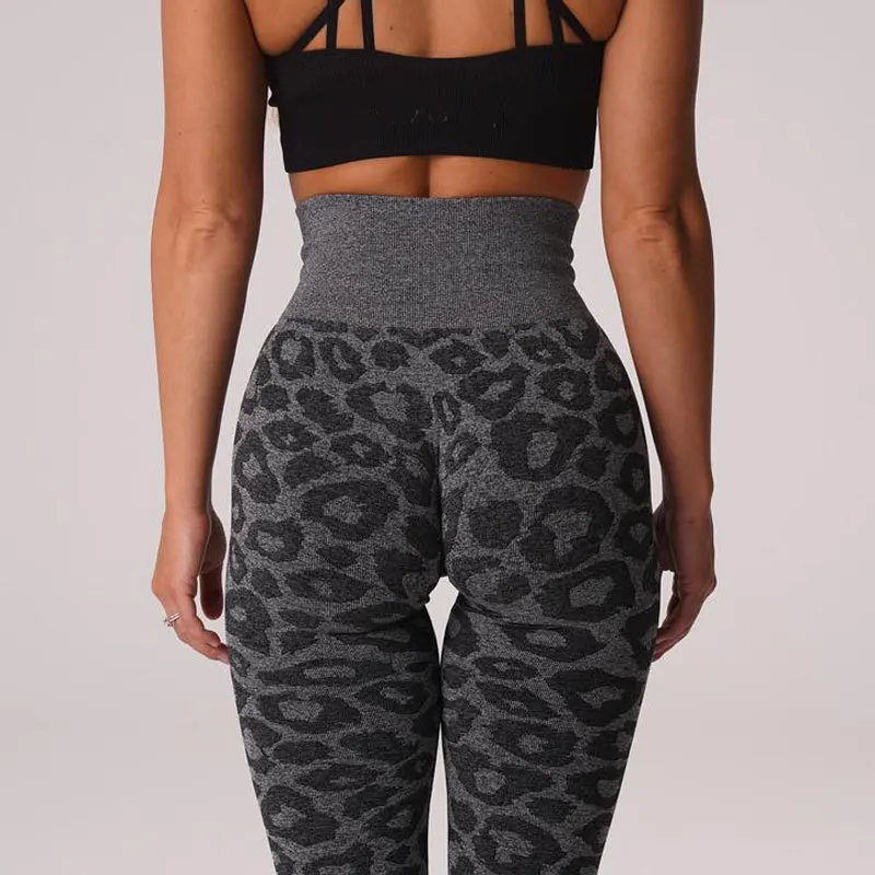Leopard-Print-Snowflake-Color-Nine-Point-Pants-Yoga-Leggings-Women-Pants-Gym-Sports-Waist-Seamless-Animal-2